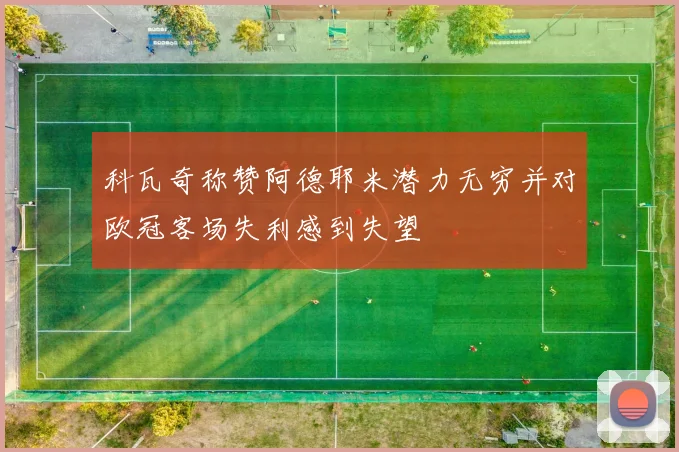 科瓦奇称赞阿德耶米潜力无穷并对欧冠客场失利感到失望